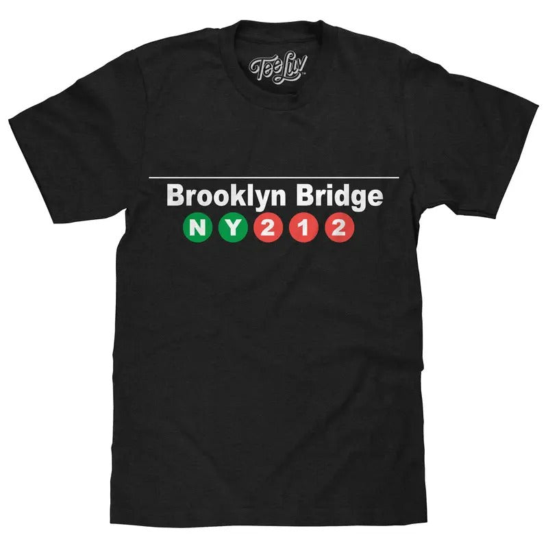 Brooklyn Bridge Black - Adult & Kids T-Shirts, Sweatshirts & Hoodies apparel design preview 1