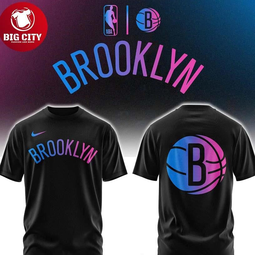 Brooklyn Nets x Cyberpunk Night 2026 NBA Champs Two - Adult & Kids T-Shirts, Sweatshirts & Hoodies apparel design preview 1