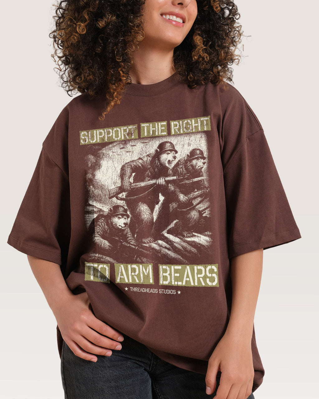 Arm Bears Oversized - Adult & Kids T-Shirts, Sweatshirts & Hoodies apparel design preview 1