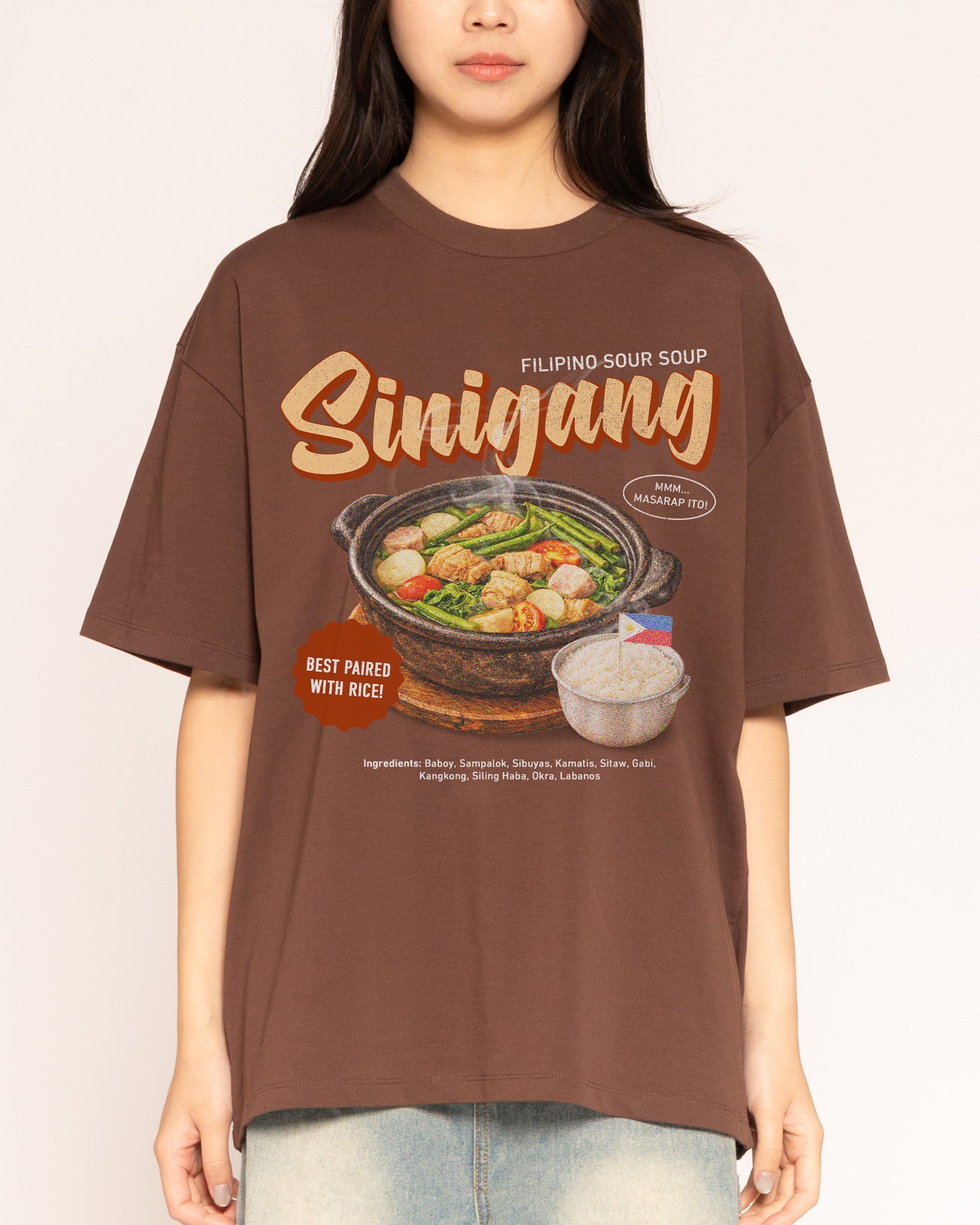 Sinigang Oversized - Adult & Kids T-Shirts, Sweatshirts & Hoodies apparel design preview 1