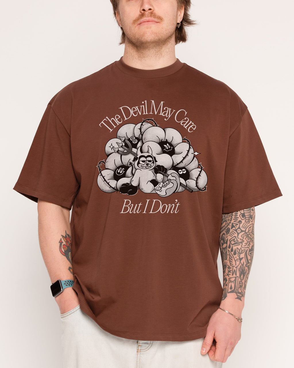 Devil May Care Oversized - Adult & Kids T-Shirts, Sweatshirts & Hoodies apparel design preview 1