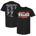 Bubba Wallace 23XI Racing Black 2025 NASCAR Cup - Adult & Kids T-Shirts, Sweatshirts & Hoodies apparel design preview 1