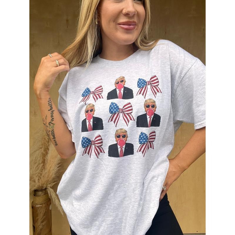 Bubble Gum USA Top - Adult & Kids T-Shirts, Sweatshirts & Hoodies apparel design preview 1