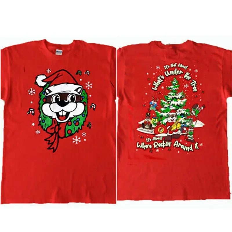 Bucees Travel Center Festive - Adult & Kids T-Shirts, Sweatshirts & Hoodies apparel design preview 1