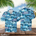 Bud Light Sea Island Pattern Hawaiian - Adult & Kids T-Shirts, Sweatshirts & Hoodies apparel design preview 1