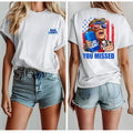 Bud Light Trum You Missed Supporter Assasin 47 Make - Adult & Kids T-Shirts, Sweatshirts & Hoodies apparel design preview 1