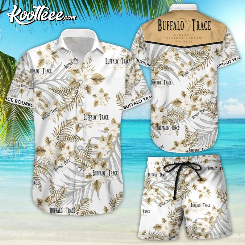 Buffalo Trace Hawaiian And Shorts - Adult & Kids T-Shirts, Sweatshirts & Hoodies apparel design preview 1