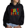 Built Different Funny Casual Street Fleece Fabric - Adult & Kids T-Shirts, Sweatshirts & Hoodies apparel design preview 1