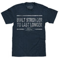 Built Stronger Ford Logo Navy - Adult & Kids T-Shirts, Sweatshirts & Hoodies apparel design preview 1