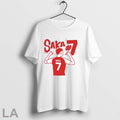 Bukayo Saka Arsenal Illustrated Graphic - Adult & Kids T-Shirts, Sweatshirts & Hoodies apparel design preview 1