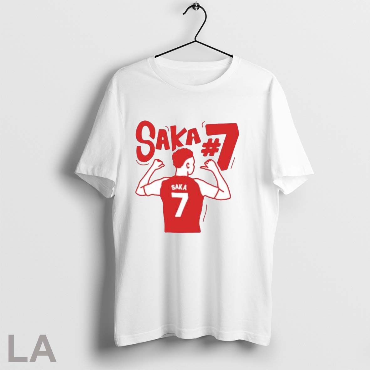 Bukayo Saka Arsenal Illustrated Graphic - Adult & Kids T-Shirts, Sweatshirts & Hoodies apparel design preview 1