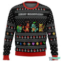 Bulbasaur Charmander 3D Ugly Christmas Sweater - Holiday Gift product image