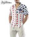 Bulldogs American Flag Hawaiian - Adult & Kids T-Shirts, Sweatshirts & Hoodies apparel design preview 1