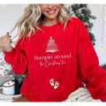 Bumpin Around Tree Pregnancy Announcement Xmas Baby - Adult & Kids T-Shirts, Sweatshirts & Hoodies apparel design preview 1