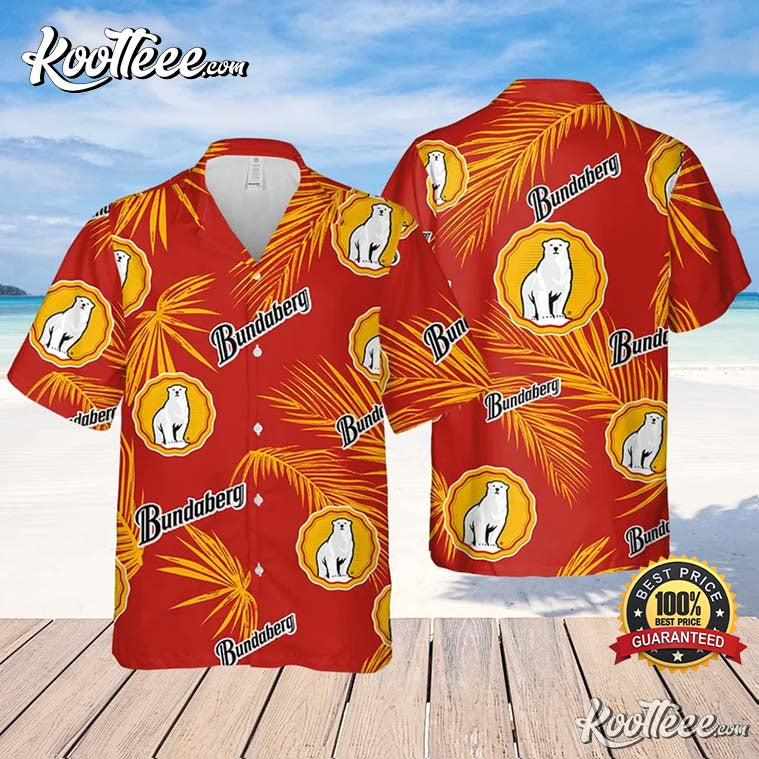 Bundaberg Palm Leaves Pattern Summer Party Hawaiian - Adult & Kids T-Shirts, Sweatshirts & Hoodies apparel design preview 1