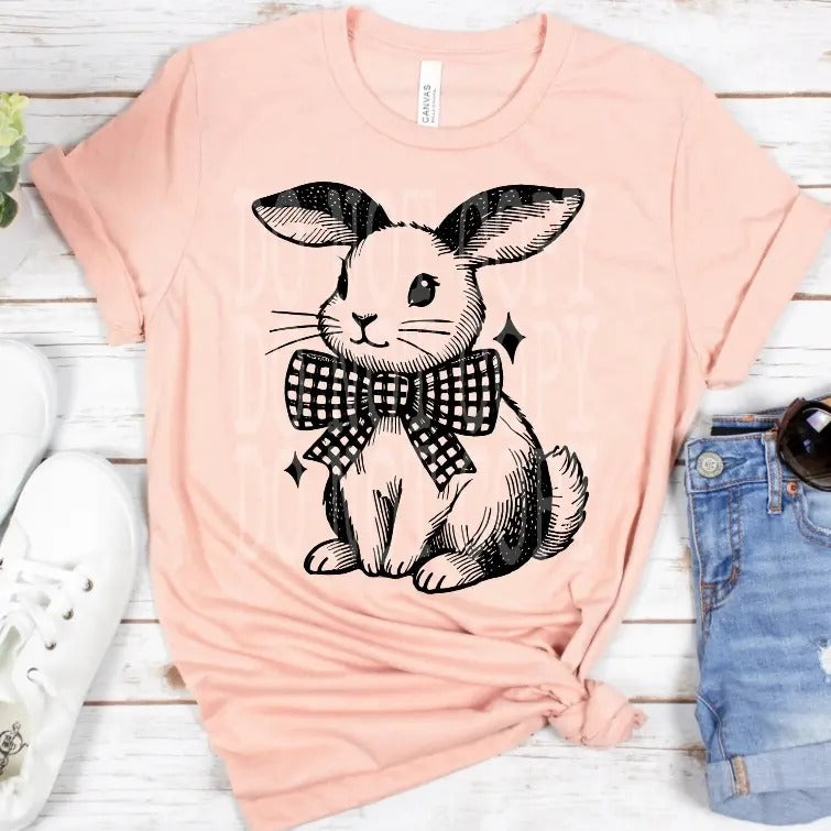 Bunny DTF Transfers THIS IS NOT - Adult & Kids T-Shirts, Sweatshirts & Hoodies apparel design preview 1
