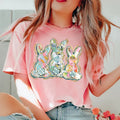 Bunny Trio DTF Transfers THIS IS NOT - Adult & Kids T-Shirts, Sweatshirts & Hoodies apparel design preview 1