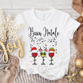 Buon Natale Italian Merry Wine Matching Family Group - Adult & Kids T-Shirts, Sweatshirts & Hoodies apparel design preview 1