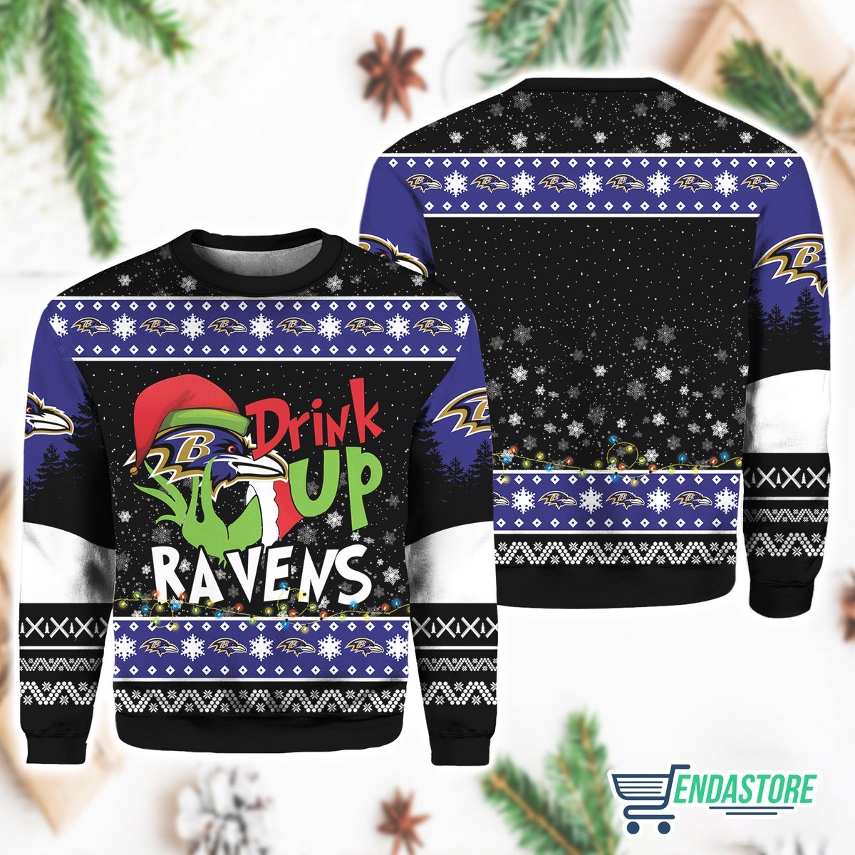 Pabst Blue Ribbon 3D Ugly Christmas Sweater - Holiday Gift product image