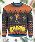 Crash Bandicoot Alt 3D Ugly Christmas Sweater - Holiday Gift product image 2