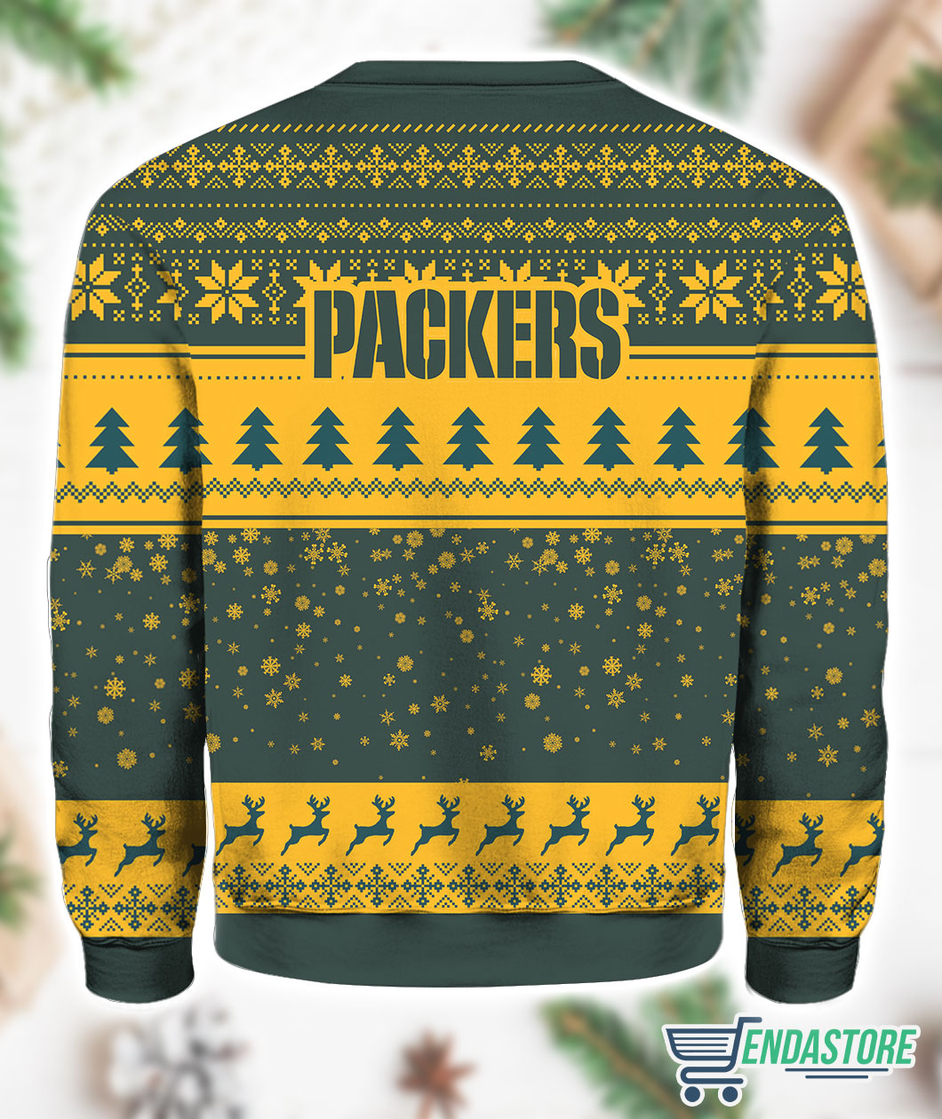 Grnch Packers 3D Ugly Christmas Sweater - Holiday Gift product image 2