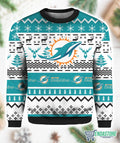 Miami Dolphins Funny Football Team 3D Ugly Christmas Sweater - Holiday Gift product image 2