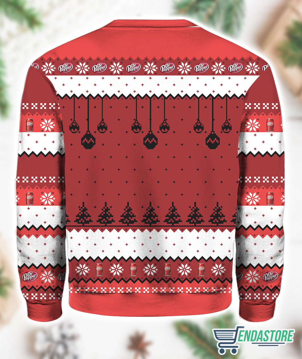 Dr Pepper Grnch All I Need Is Soda It Is Too Peopley Outside 3D Ugly Christmas Sweater - Holiday Gift product image 3