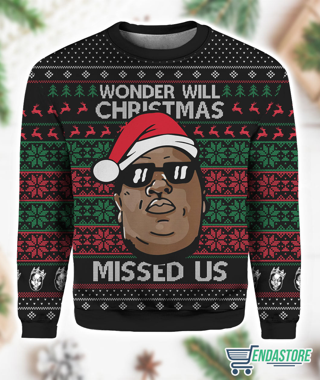 Wonder Why Christmas Missed Us 3D Christmas Sweater - Holiday Gift product image