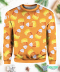 Orange Candy Corn Sweatshirt 3D Sweater - Gift Idea product image 2