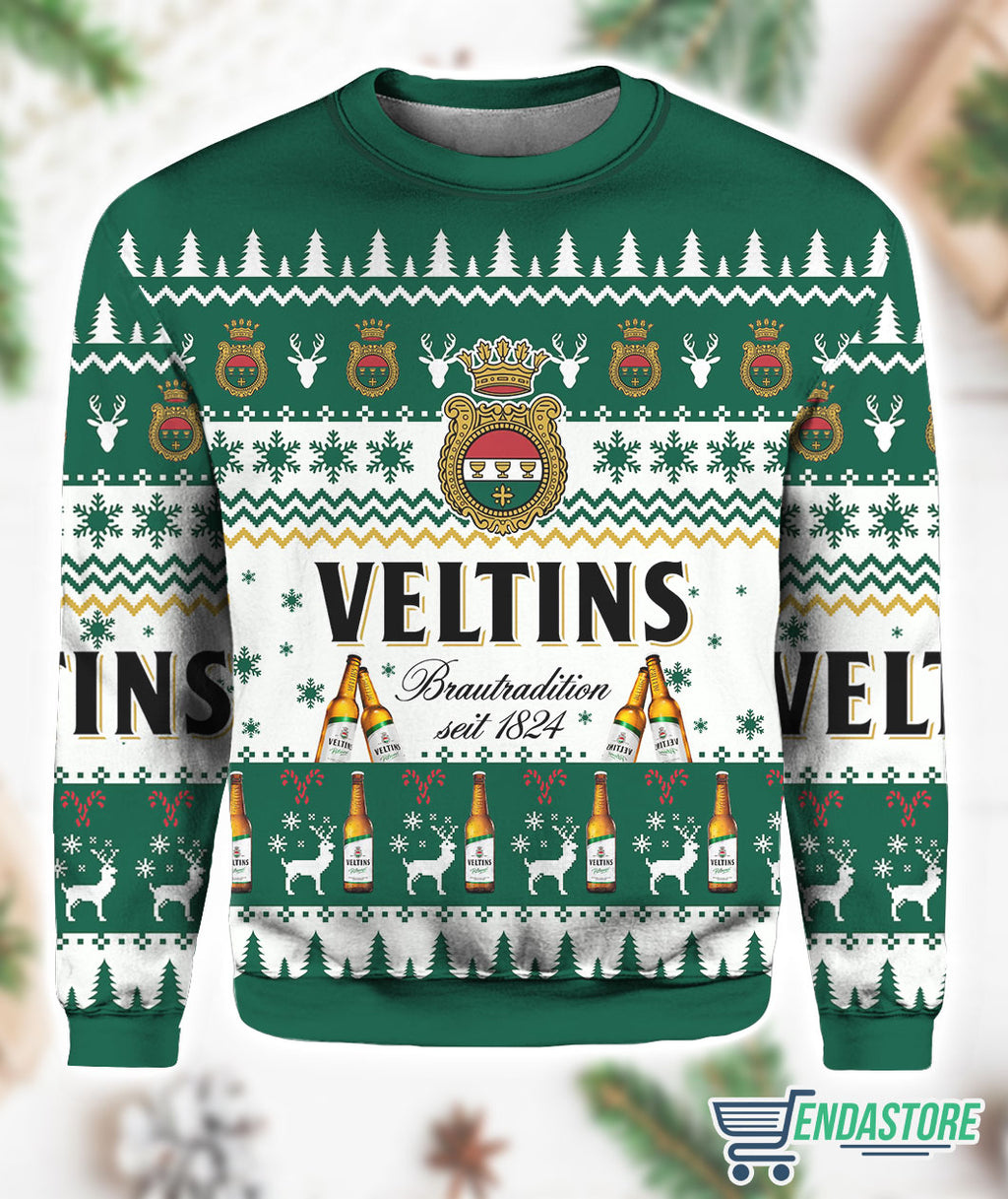 Veltins Brautradition Seit 1824 3D Ugly Christmas Sweater - Gift Idea product image