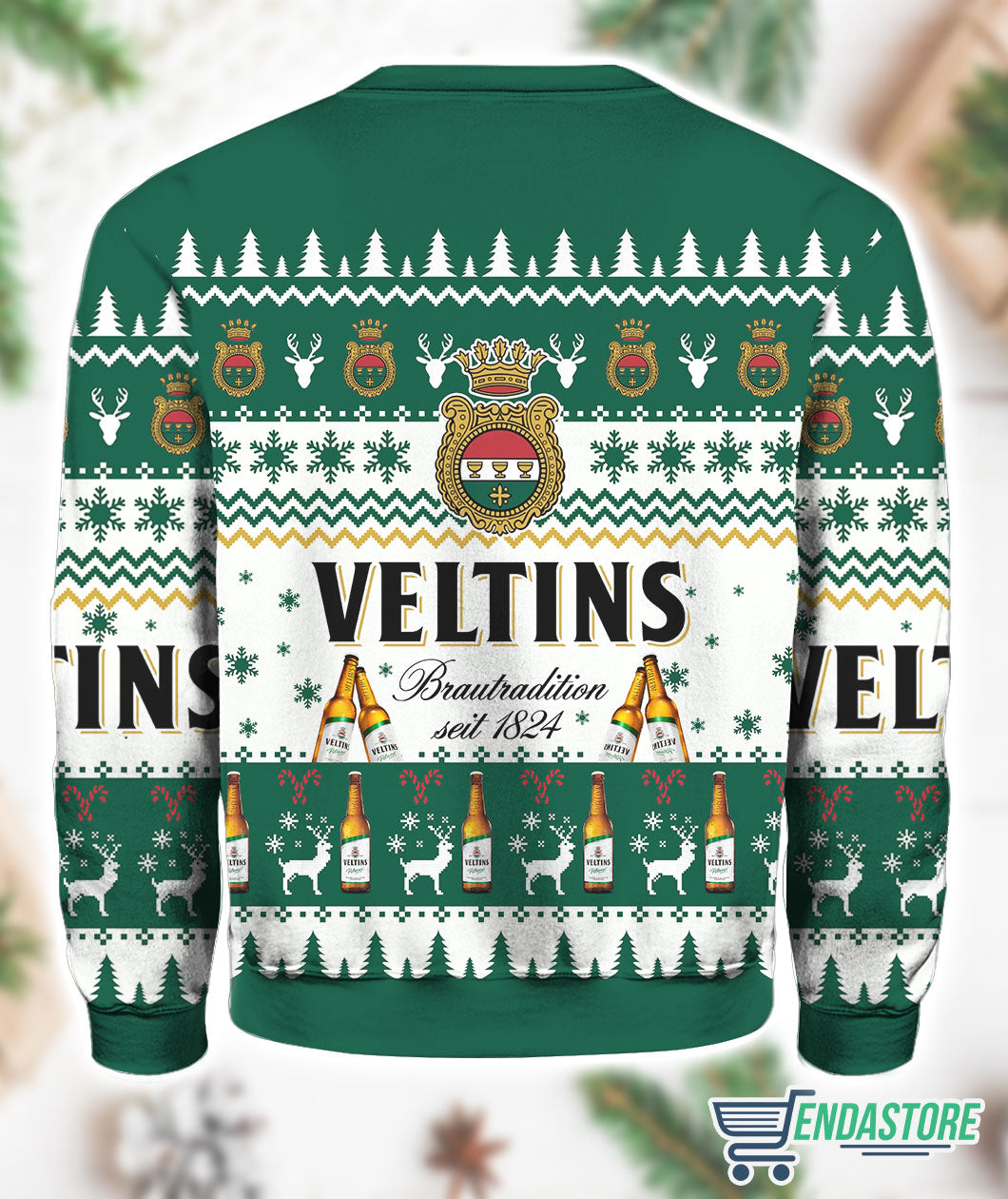 Veltins Brautradition Seit 1824 3D Ugly Christmas Sweater - Gift Idea product image 2