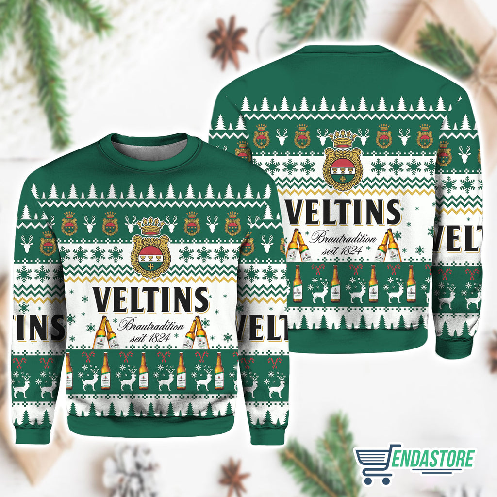 Veltins Brautradition Seit 1824 3D Ugly Christmas Sweater - Gift Idea product image 3