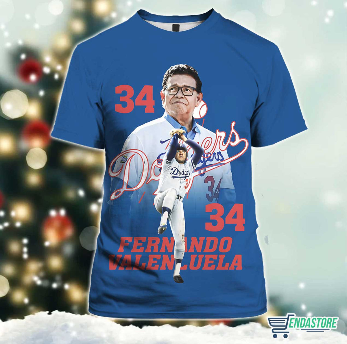 Fernando Valenzuela Thank You For The Memories 3D Sweater - Gift Idea product image 2