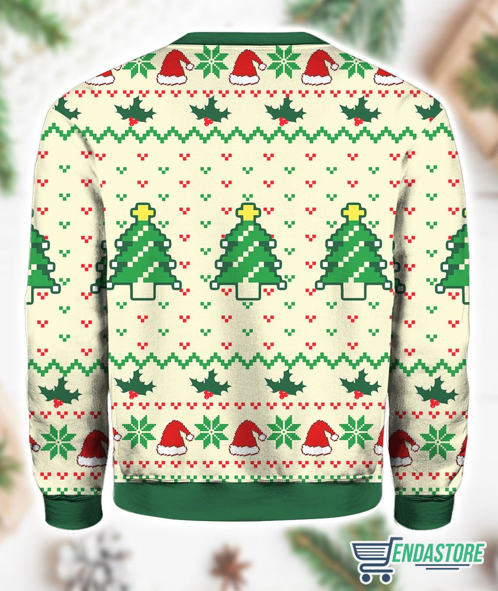 Merry Go F Yourself 3D Ugly Christmas Sweater - Holiday Gift product image 2