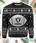 Las Vegas Raiders 3D Ugly Christmas Sweater - Holiday Gift product image