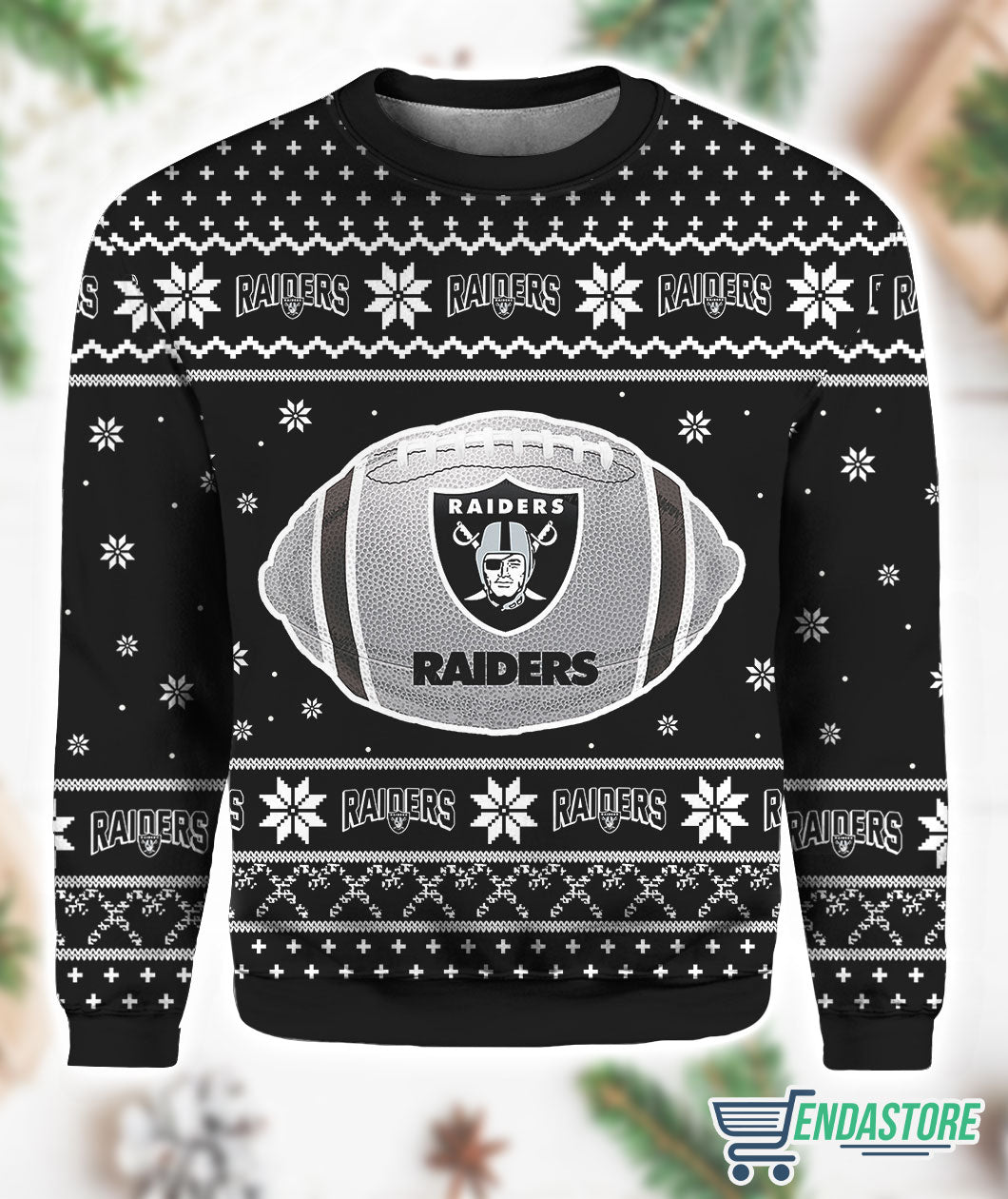 Las Vegas Raiders 3D Ugly Christmas Sweater - Holiday Gift product image