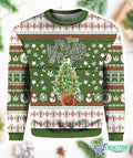 Weed Lit This Year 3D Ugly Christmas Sweater - Holiday Gift product image 2