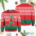 Dinosaur Jumper Christmas 3D Ugly Christmas Sweater - Holiday Gift product image