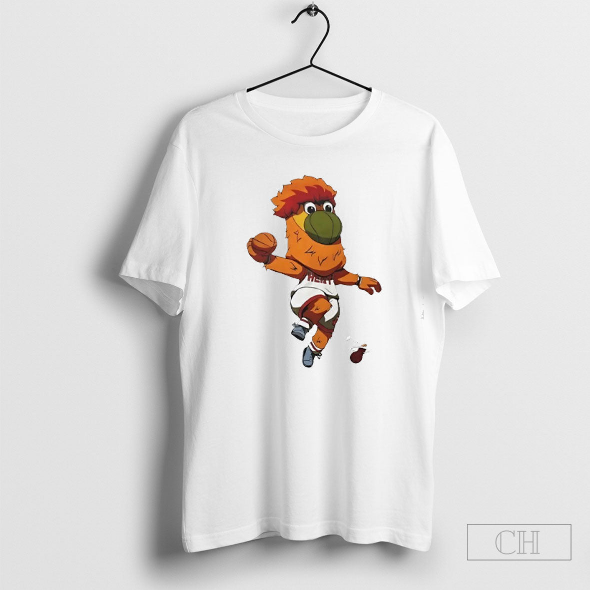 Burnie Miami Heat Nba Mascot - Adult & Kids T-Shirts, Sweatshirts & Hoodies apparel design preview 1