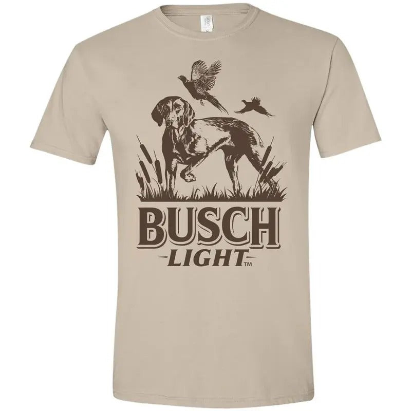 Busch Light Dog 'Ready Stance' Beer - Adult & Kids T-Shirts, Sweatshirts & Hoodies apparel design preview 1