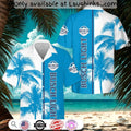 Busch Light Blue And White Hawaiian - Adult & Kids T-Shirts, Sweatshirts & Hoodies apparel design preview 1