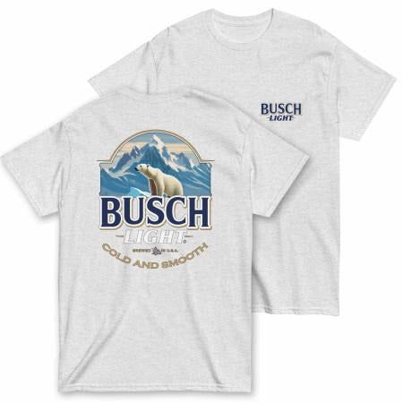 Busch Light Cold Smooth Polar Bear - Adult & Kids T-Shirts, Sweatshirts & Hoodies apparel design preview 1