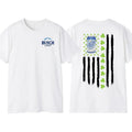 Busch Light Flag Shamrocks St. Patrick'S Day American - Adult & Kids T-Shirts, Sweatshirts & Hoodies apparel design preview 1