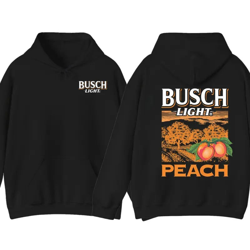 Busch Light Peach Double Sided - Adult & Kids T-Shirts, Sweatshirts & Hoodies apparel design preview 1