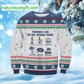 Busch Light Spare Time Ugly Christmas Sweater - Holiday Gift product image