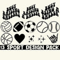 Busy Raising Ballers Baseball Mama Football Sport - Adult & Kids T-Shirts, Sweatshirts & Hoodies apparel design preview 1
