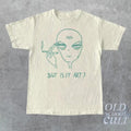 But Is Art Alien Funny Retro Ufo Saying Meme Relaxed - Adult & Kids T-Shirts, Sweatshirts & Hoodies apparel design preview 1