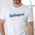 Buttfingerer Funny Casual Short Sleeve Blue Yellow - Adult & Kids T-Shirts, Sweatshirts & Hoodies apparel design preview 1