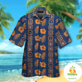 Auburn Tigers Hawaiian Button Up Short Sleeve - Adult & Kids T-Shirts, Sweatshirts & Hoodies apparel design preview 1