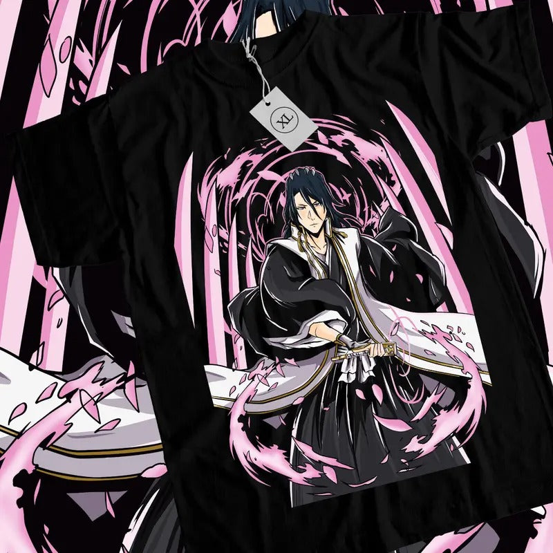 Byakuya Kuchiki S 4XL Bleach Manga Strip Anime - Adult & Kids T-Shirts, Sweatshirts & Hoodies apparel design preview 1